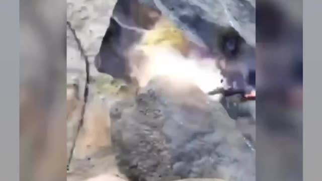 Electrical charged rocks