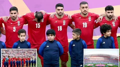 Iran Football team Protest and refused to sing the national anthem at world cup as Fans in Tears