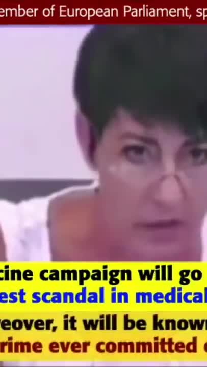 "Biggest Scandal In Medical History" - MEP Christine Anderson