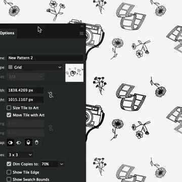 Unique Brand Patterns by Grainger Webdesign