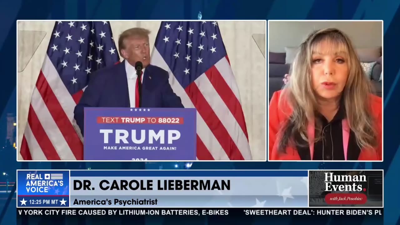 Dr. Carole Lieberman tells Jack Posobiec: "Depression is anger directed inward..."