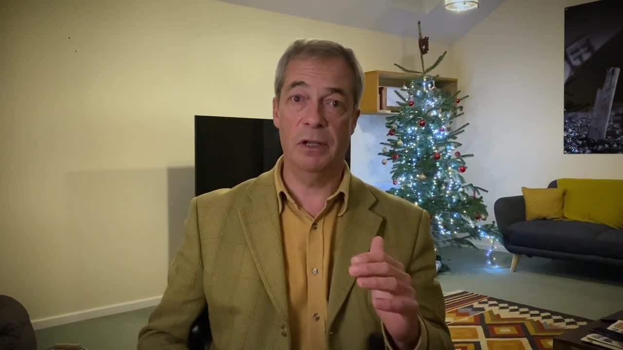 Nigel Farage's Important Christmas Message on Brexit.2020