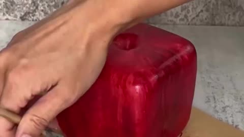 Apple shape cake 🎂