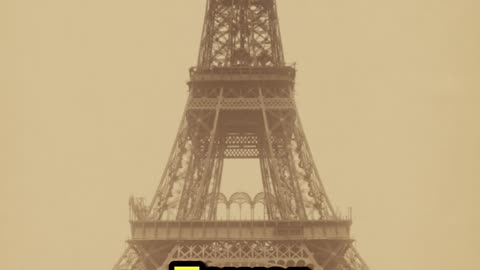 Iconic Moments: Daguerre's Photo, Roosevelt's Jump, and Eiffel Tower Construction #Shorts