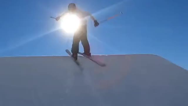 All the accumulated force will become the light skiing at the moment
