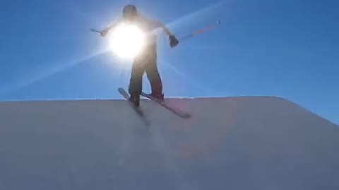All the accumulated force will become the light skiing at the moment