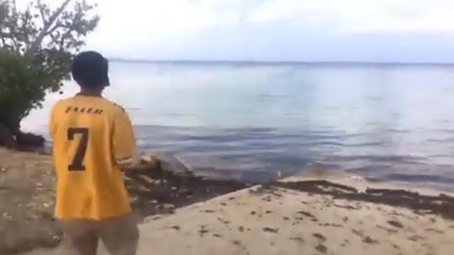 The shock wave from Tonga's eruption is incredible
