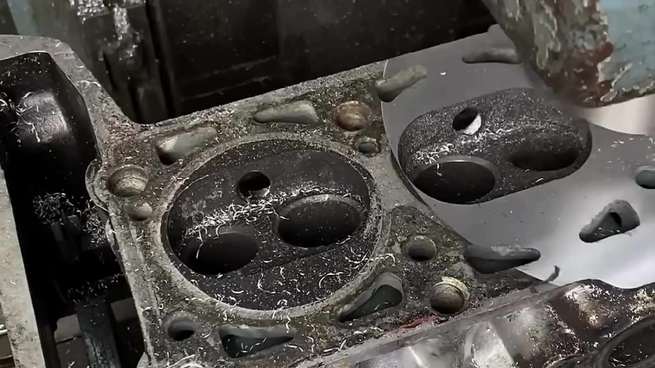 Cleaning the car engine from the inside