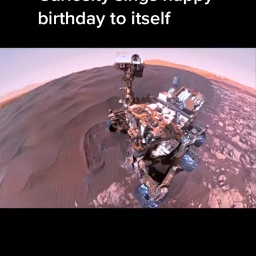Sound made by NASA's mars rover Curiosity