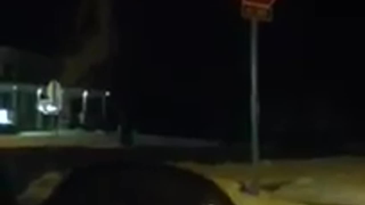 $ MY Favorite COOL STOP SIGN AT NIGHT VIDEO!