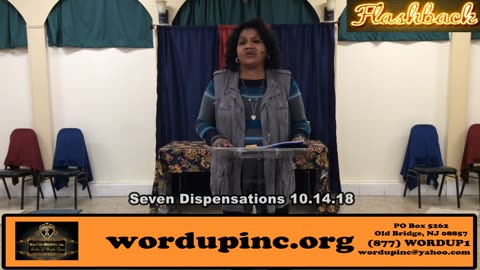 Seven Dispensations 10.14.18