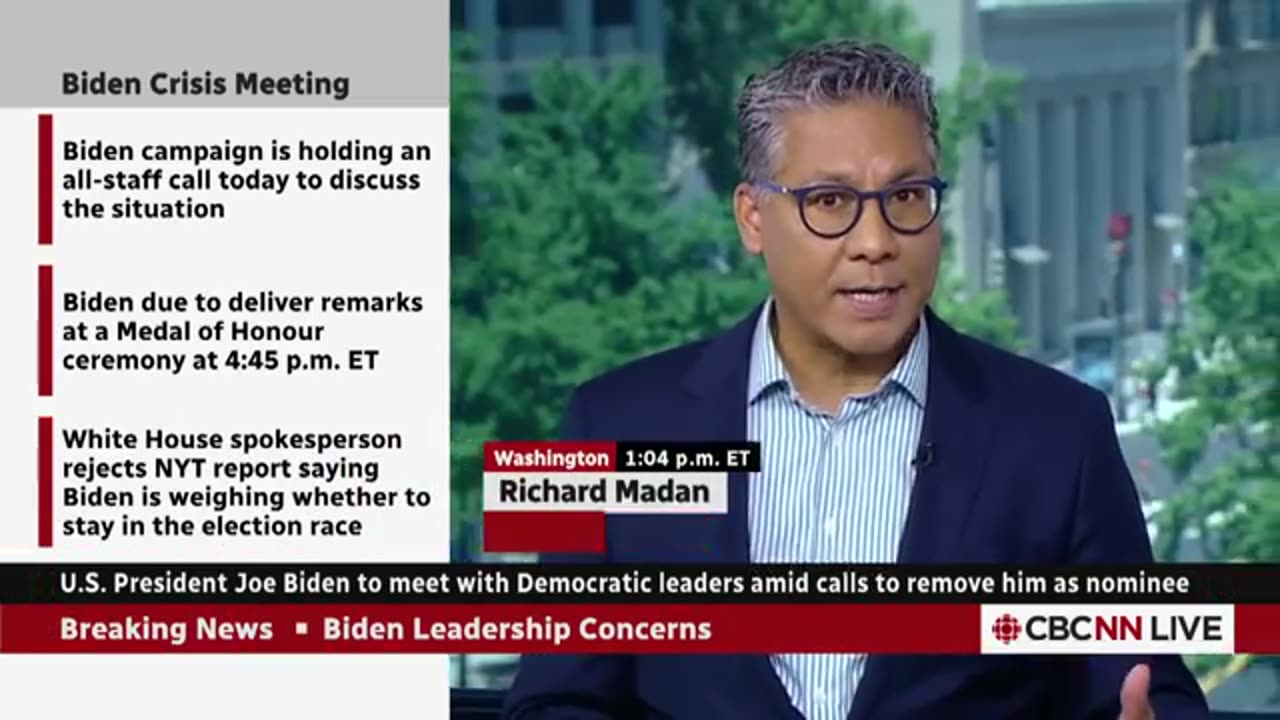 U.S. President Joe Biden to meet with Democratic leaders amid calls to step down