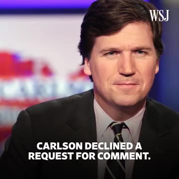 Tucker Carlson, the former most-watched prime-time host of Fox News, has released a statement.
