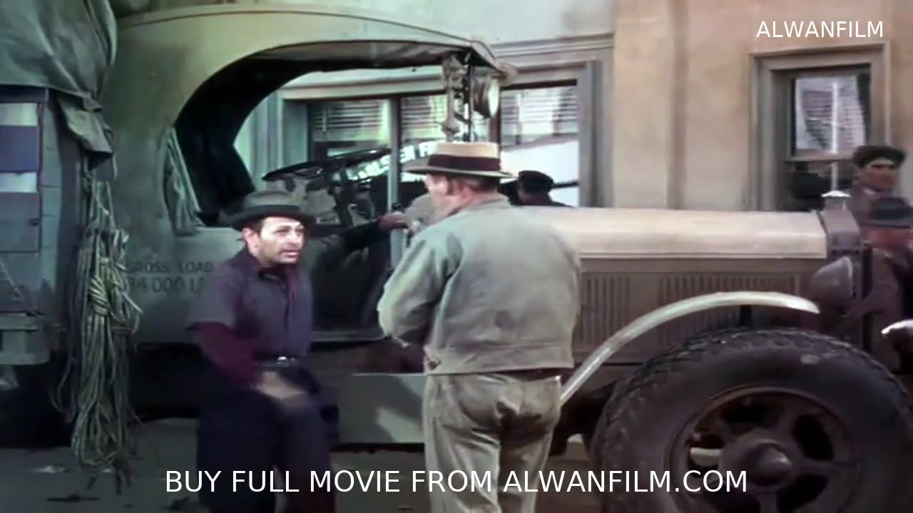 They Drive by Night Colorized