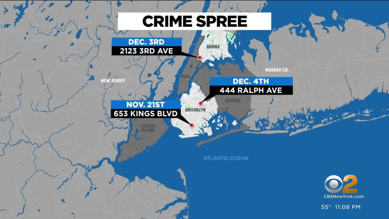 Police Suspect in NYC shooting spree has long criminal history