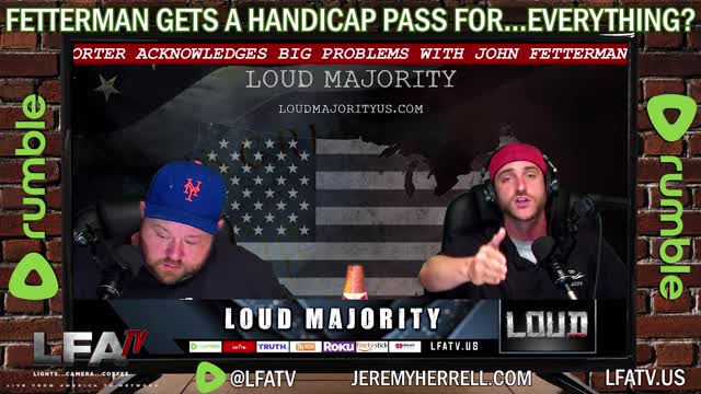 LFA TV SHORT CLIP: FETTERMAN GETS HANDICAP PASS FROM MSM!