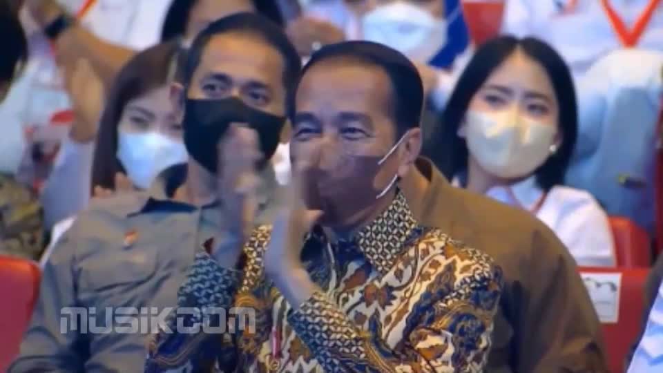 OJO DIBANDINGKE FAREL PRAYOGA FT LAURA DI DEPAN JOKOWI HUT PERINDO