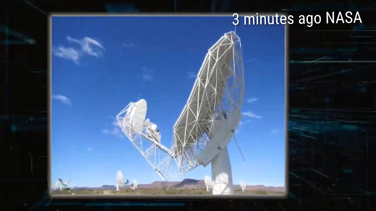 3 minutes ago NASA is receiving a radio signal every 22 minutes for 35 your