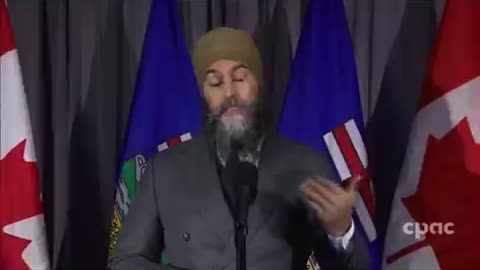 Jagmmet Singh Yes we did it but Trudeau said it was ok to be Unconstitutional