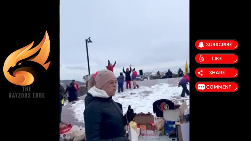 Live From St.Johns Newfoundland- Protest in Solidarity with Freedom Convoy 2022