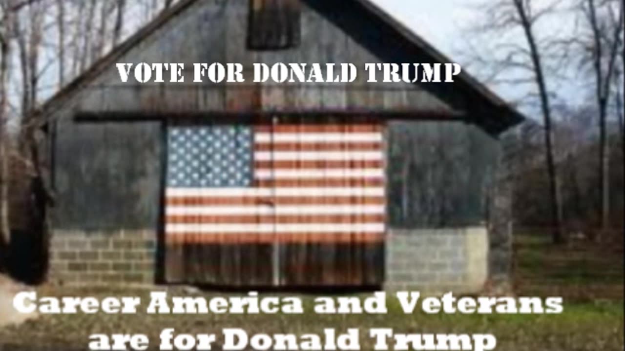 American Veterans Are Proud To Vote For President Trump