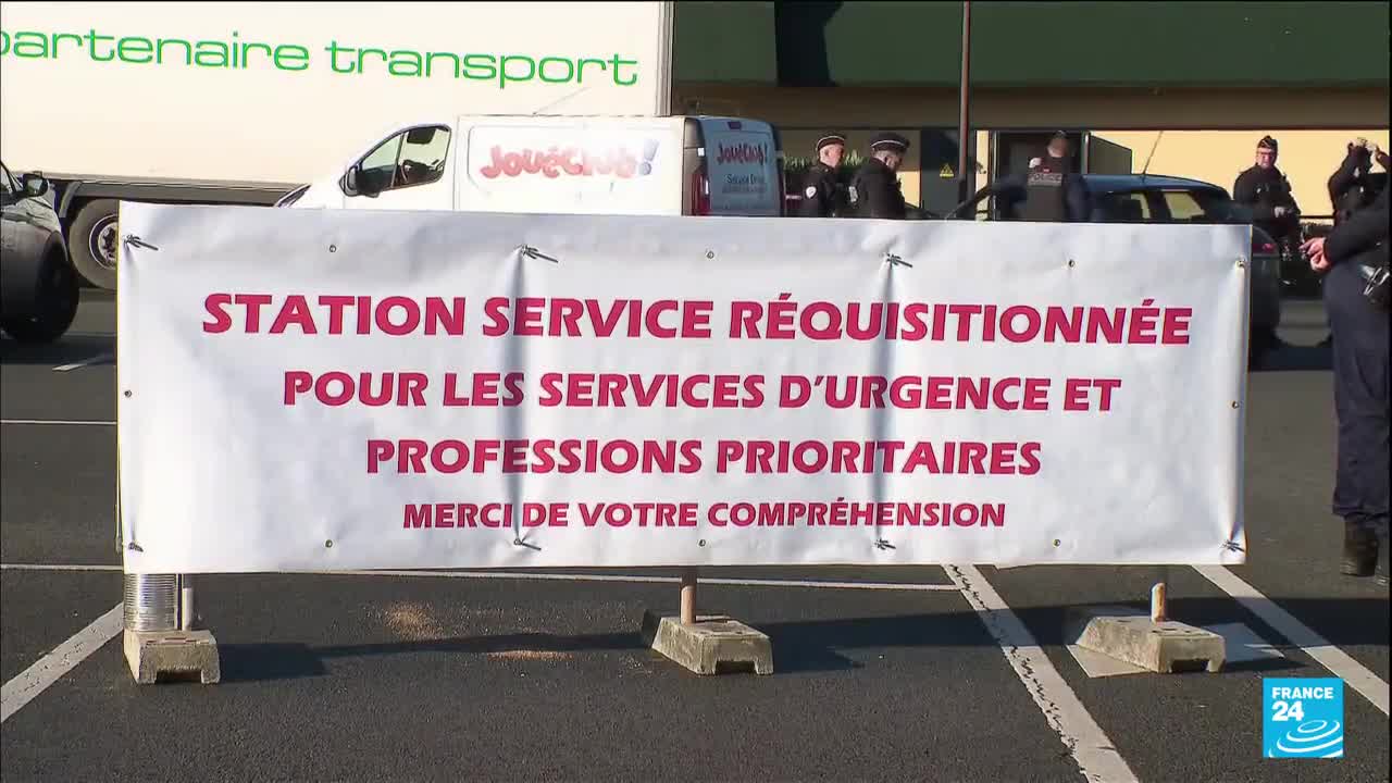 Police in France are now checking the fuel tank before allowing access to service stations.