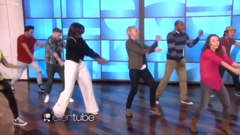 Michelle Obama shows she's really Michael on Ellen