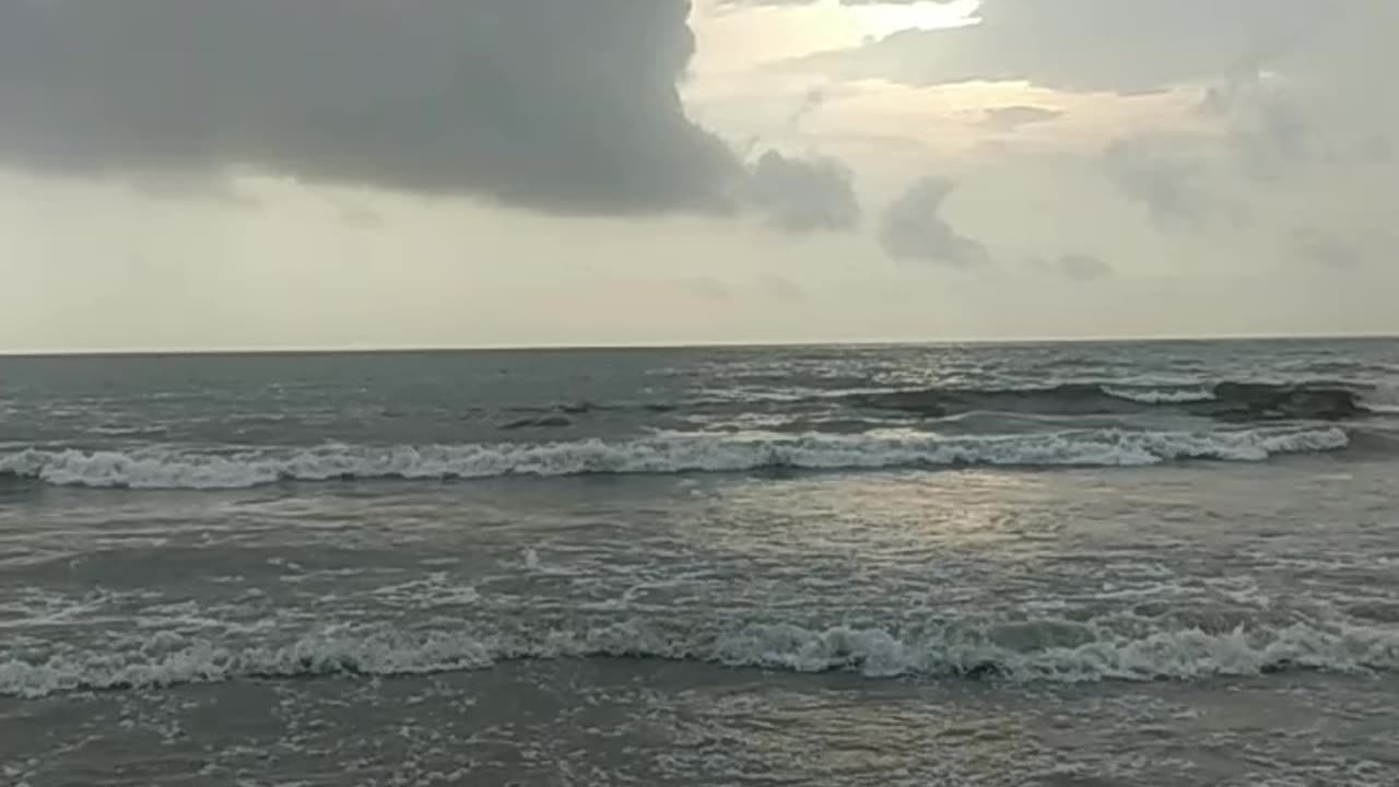 Sunset at Juhu Beach