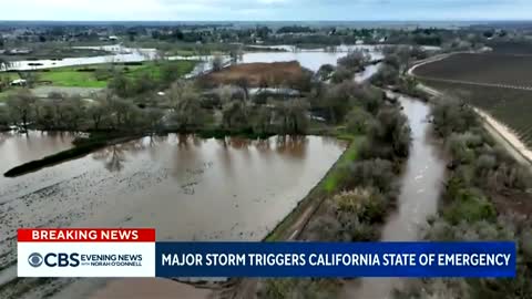 Another atmospheric river storm threatens parts of California