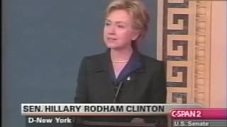 Hillary Clinton's Iraq War speech 21 years ago