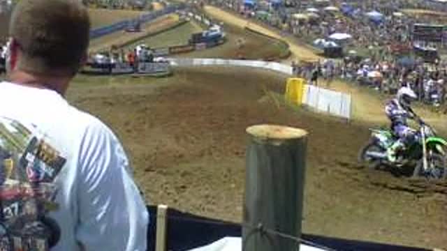 2012 High Point National MX Trackside