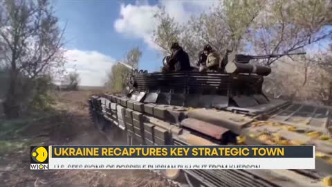 Ukraine recaptures key strategic town, claims major gains as Russia exits Kherson _ WION