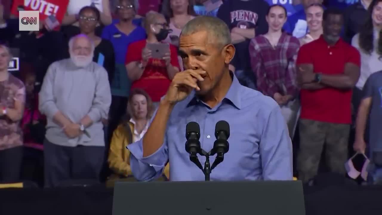 Watch Obama's closing message to voters in Philadelphia