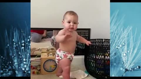 adorable baby making you laugh a lot