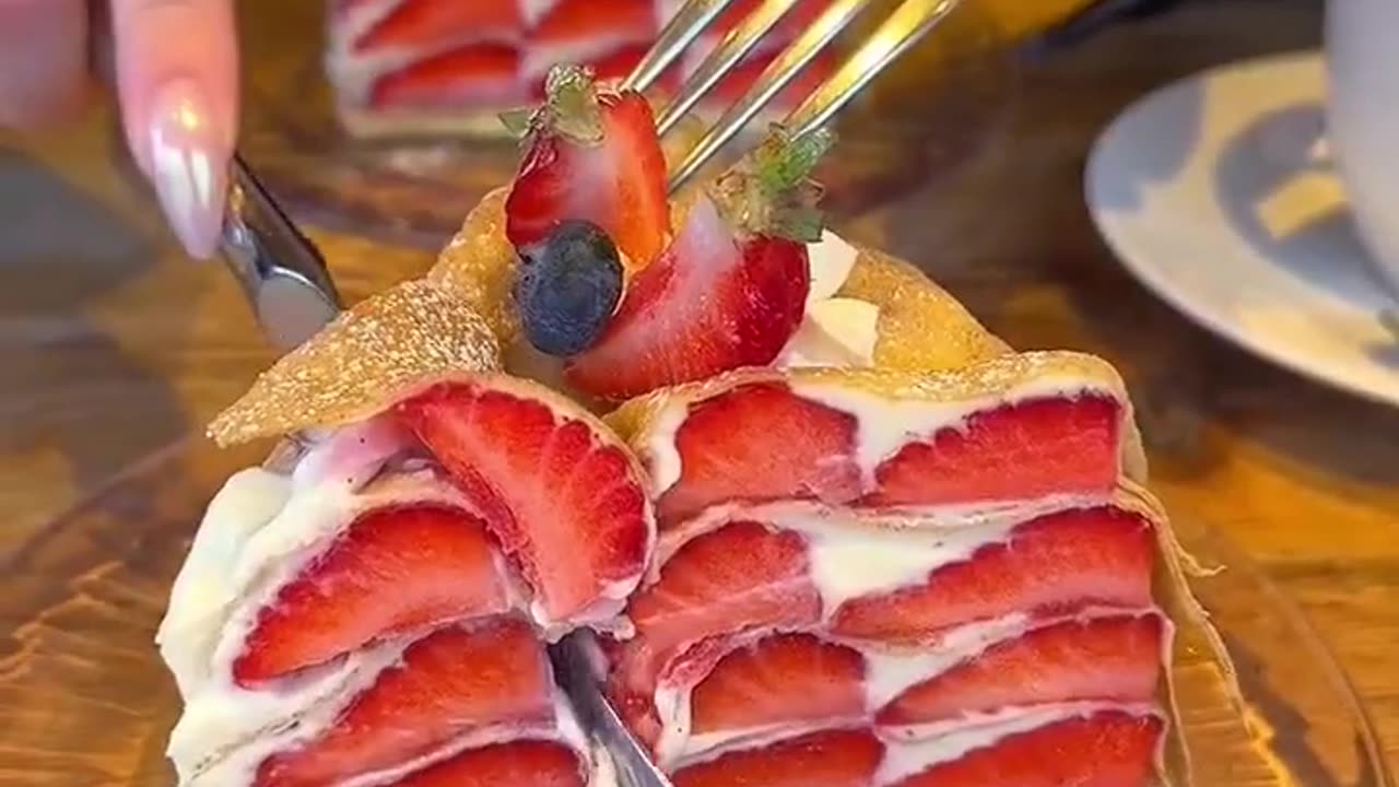 strawberry cake JUST LOVE IT -