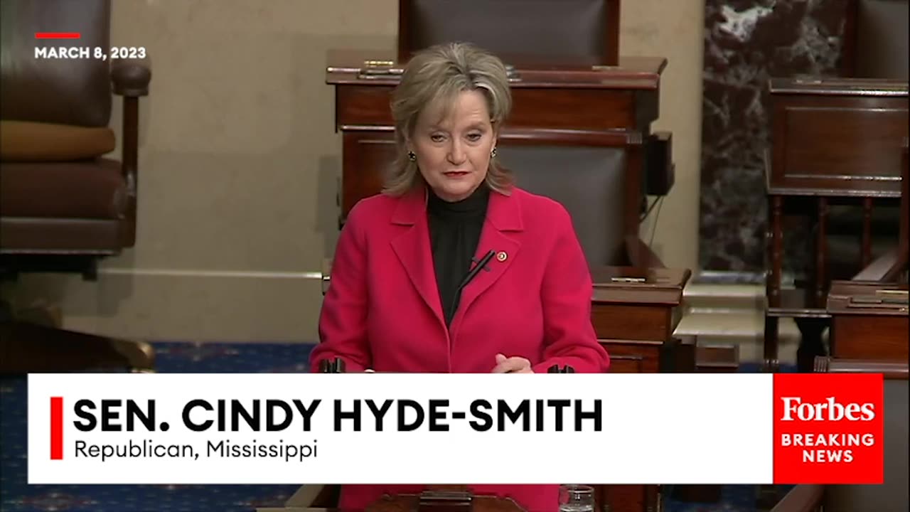 'It Is Time To Say Enough Is Enough'- Cindy Hyde-Smith Rips Democrats