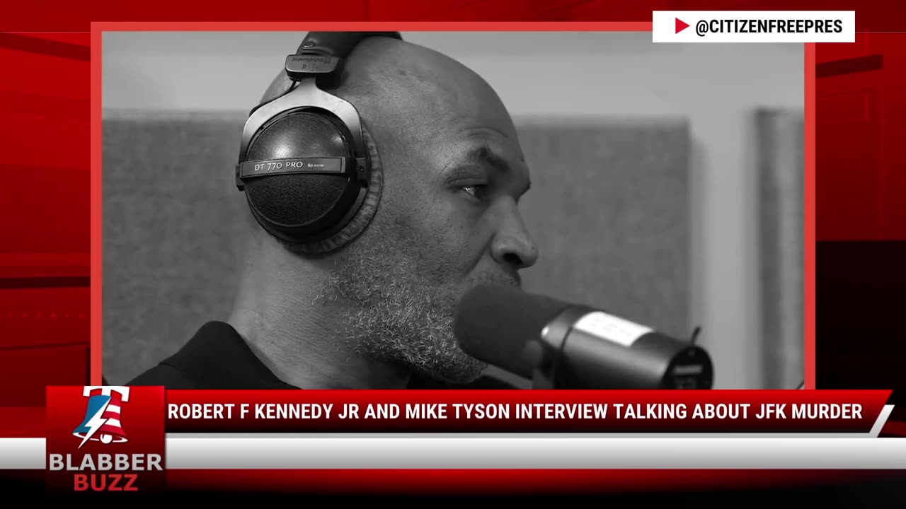 Robert F Kennedy Jr And Mike Tyson Interview Talking About JFK Murder