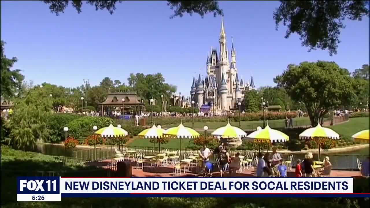 Disneyland announces exclusive ticket offer for Southern California residents