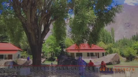 Beautiful view in ShangriLa(skardu)in gilgit baltistan