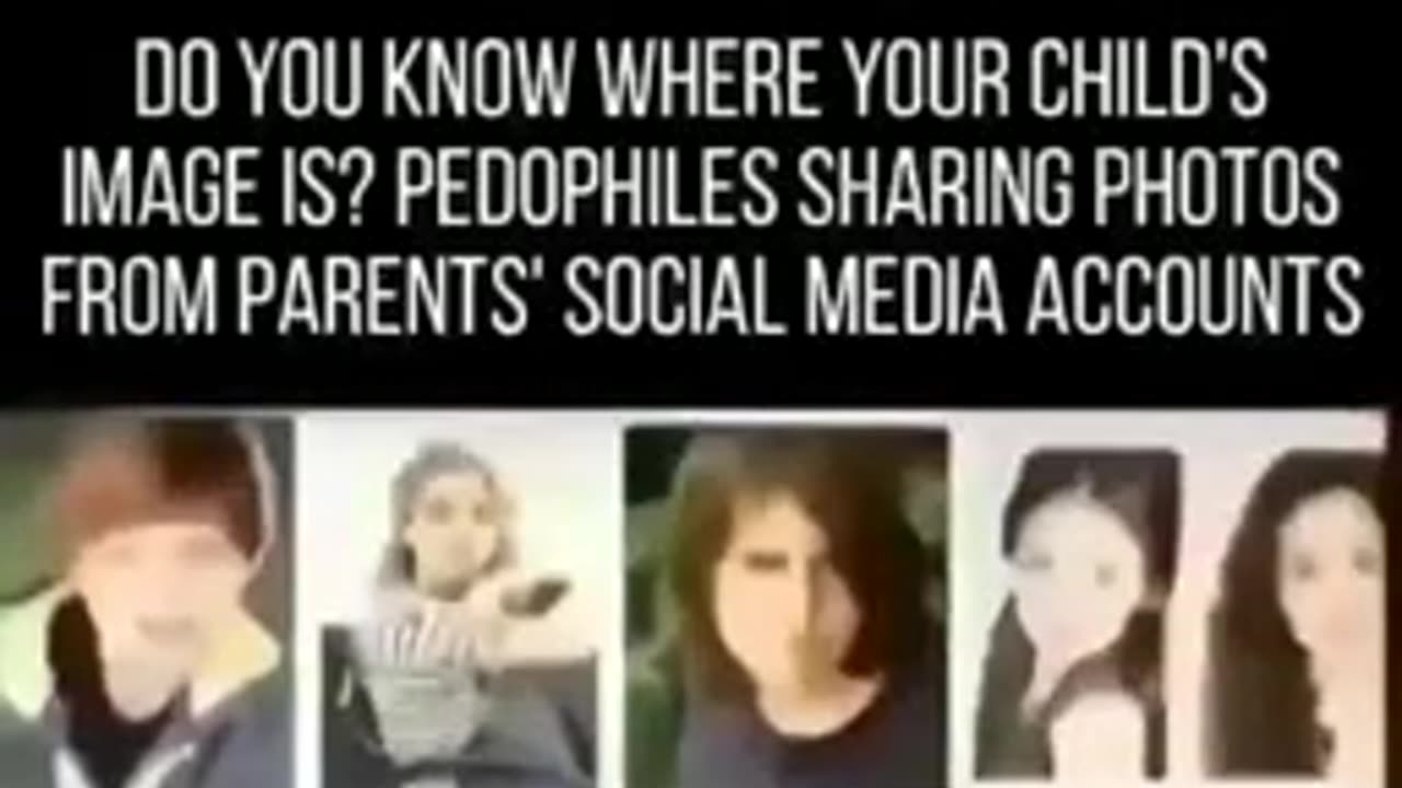 DO YOU KNOW WHERE YOUR CHILD'S IMAGE IS? PEDOPHILES SHARING PHOTOS FROM PARENTS' SOCIAL MEDIA