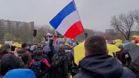 Utrecht, Netherlands Freedom Protest against Mandates & restrictions