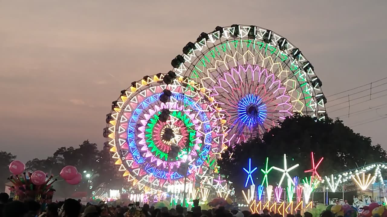 Navratri festival... Village mela Cradle