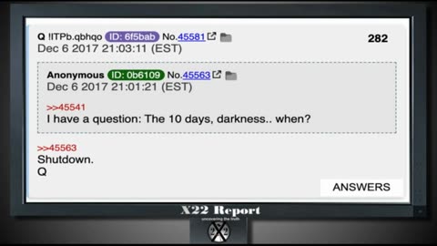 Giuliani Signals 10 Days, Shutdown, The Hunted Have Become The Hunters - Episode 2307b