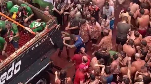 Spain Tomatina festival 2024