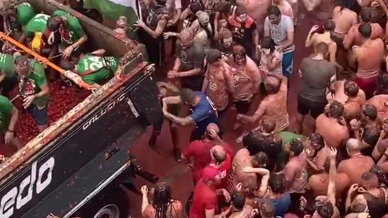 Spain Tomatina festival 2024