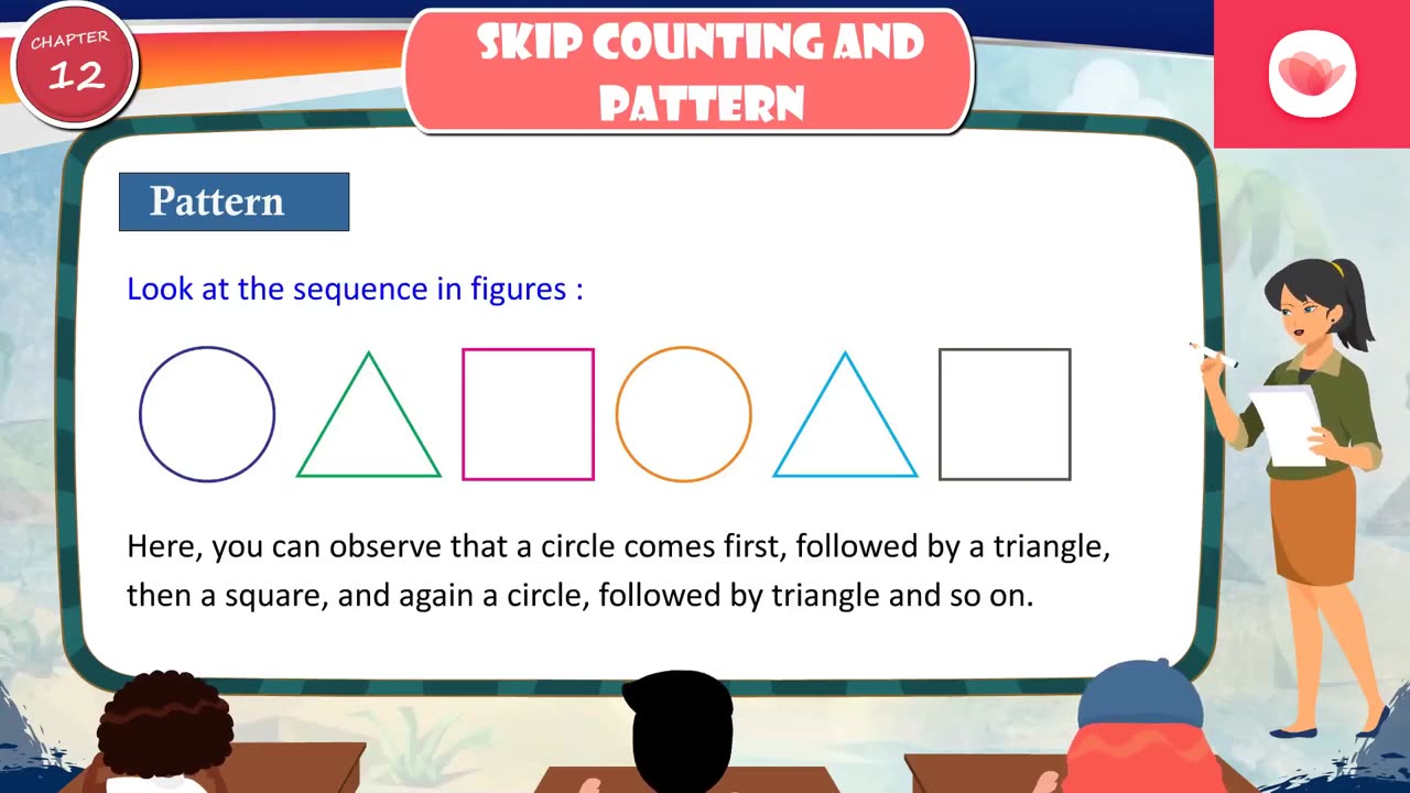 Skip Counting And Pattern Class 1 Chapter 12 | Pragyan