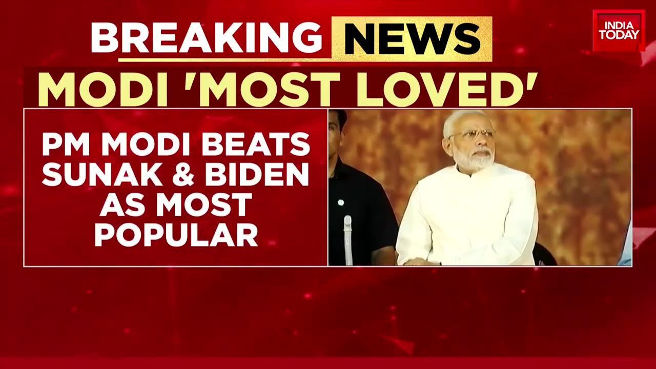 PM Modi Beats Sunak And Biden As Most Popular, Gets 76% Rating Global Leader Approval