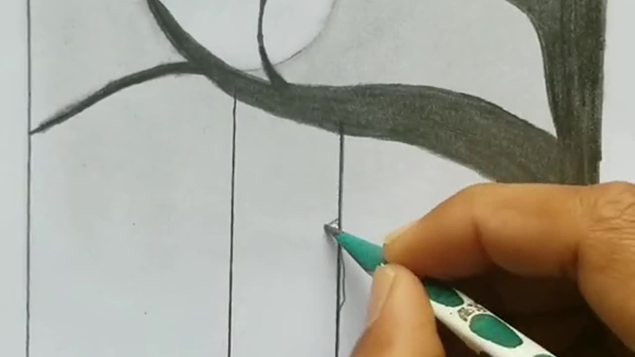 #scenery ## pencildrawing