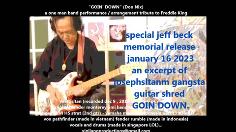 Don Nix I'M GOIN' DOWN the freddie King hit