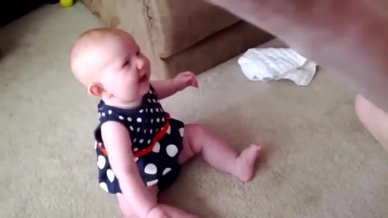 Adorable Baby Laughing